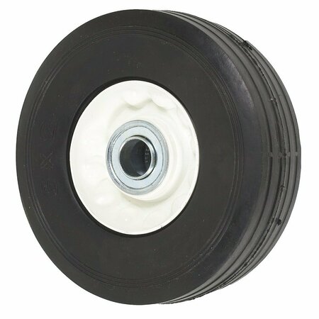 A & I PRODUCTS WHEEL-DECK, 6X2, RIBBED, STEEL-WHITE 5" x2" x5" A-B1SB5874